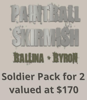 Soldier Pack for 2 valued at $170